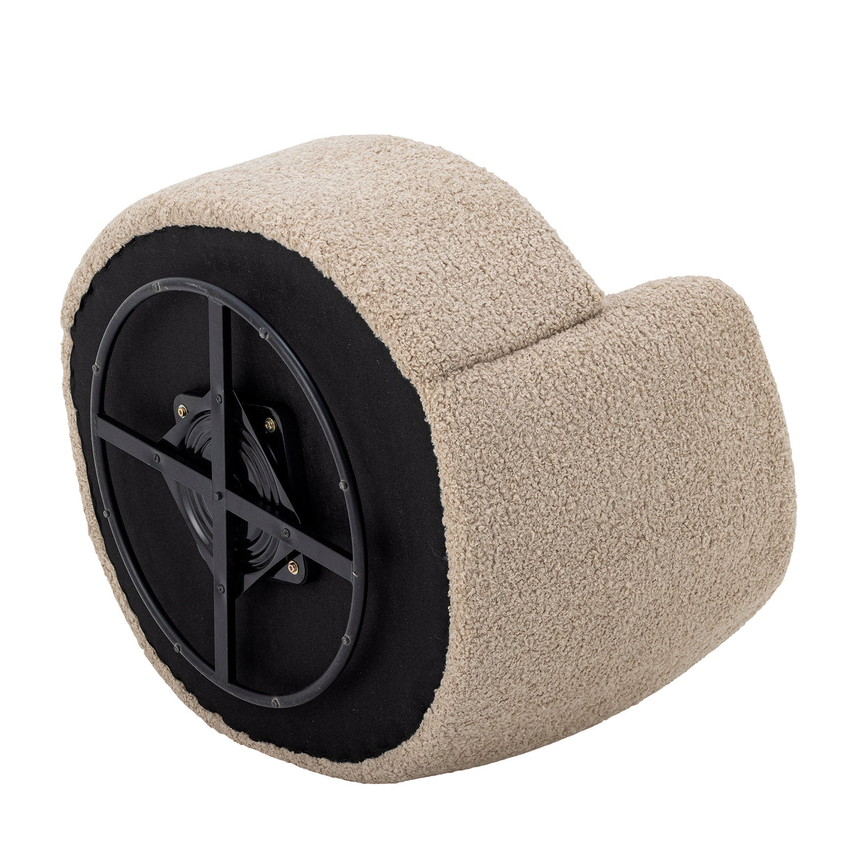 Bloomingville, Bocca Lounge-stol, Natur, Polyester
