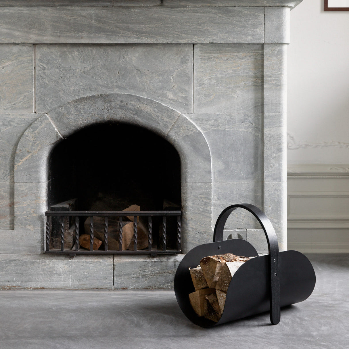Cooee Design, Woody Basket Black Stained Oak