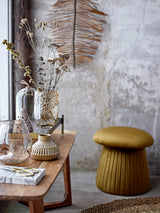 Bloomingvile, Roberta Pouf, gul, polyester
