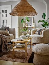 Bloomingville, Bocca Lounge-stol, Natur, Polyester