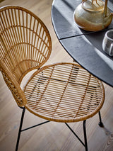 Bloomingville, Peron matbord, svart, FSC100%, ek®