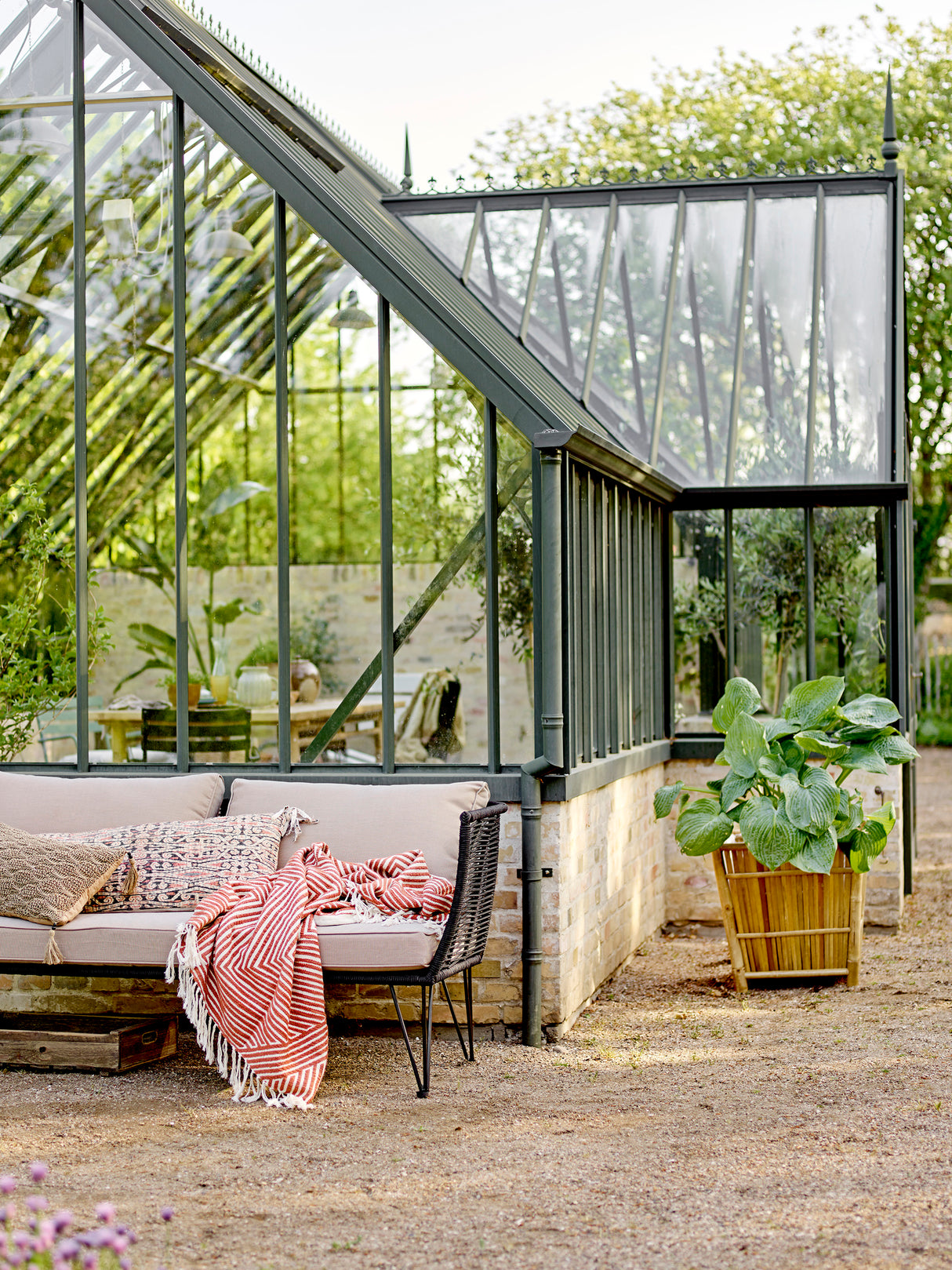 Bloomingville, Mundo Soffa, Svart, Metal