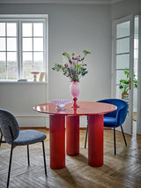 Bloomingville, Della matbord, rött, FSC100%, MDF®
