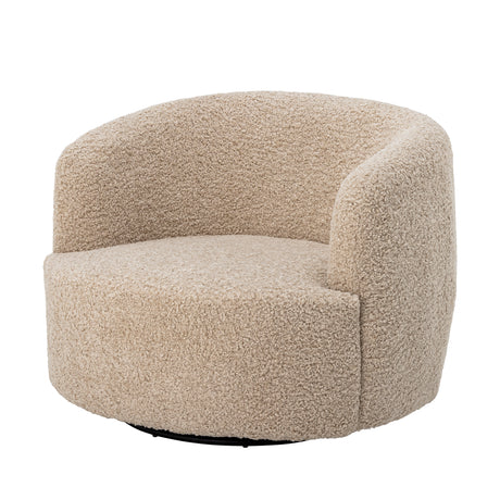 Bloomingville, Bocca Lounge-stol, Natur, Polyester