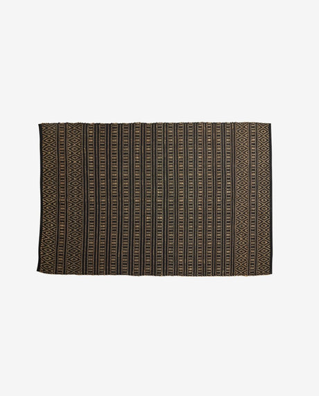 Nordal, FARAH matta 160×240 cm – svart/natur