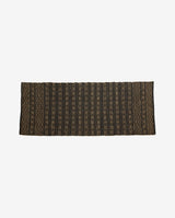 Nordal, FARAH matta 100×250 cm – svart/natur