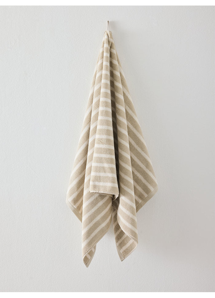 Bonnie badhandduk beige, 70x140 cm