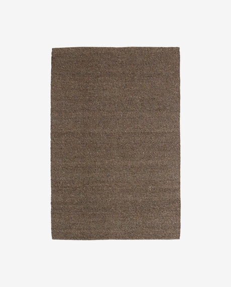 Nordal, FIA ullmatta 200×290 cm – grå/brun