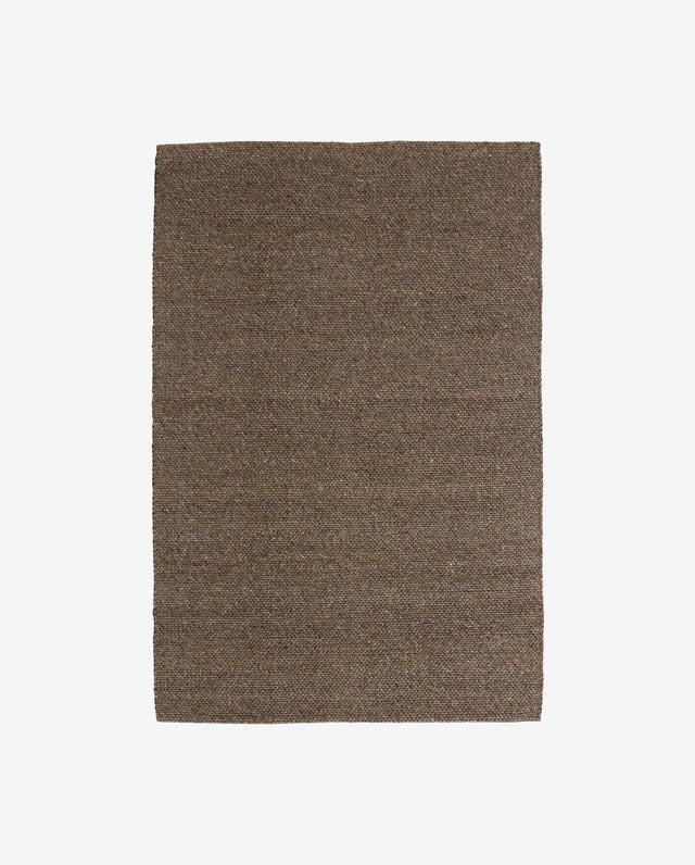 Nordal, FIA ullmatta 200×290 cm – grå/brun