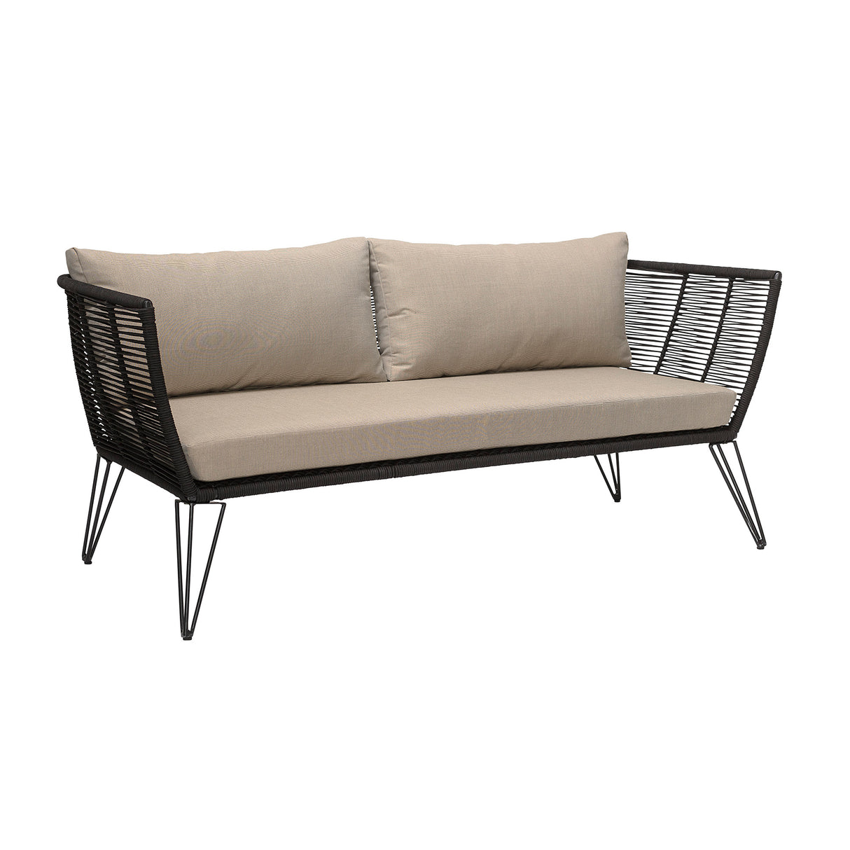 Bloomingville, Mundo Soffa, Svart, Metal