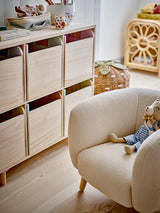 Bloomingville, Cade-stol, vit, FSC100% plywood®