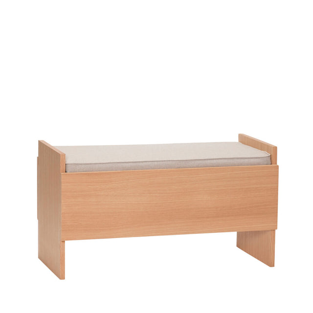 Hübsch, Forma Bänk Sand/Natur 85 cm
