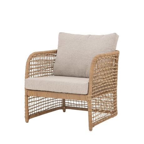 Bloomingville, Penzano Lounge Chair, Nature, Polyrattan