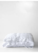 Påslakan linne white, 240x220 cm
