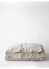 Påslakan linne warm grey, 240x220 cm