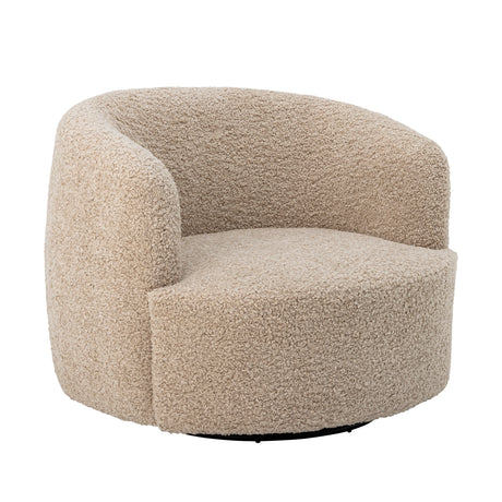 Bloomingville, Bocca Lounge-stol, Natur, Polyester