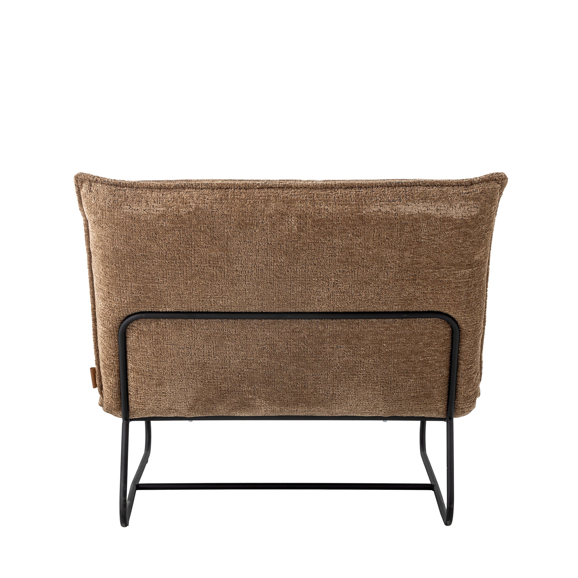 Bloomingville, Cape Lounge Chair, brun, återvunnen polyester