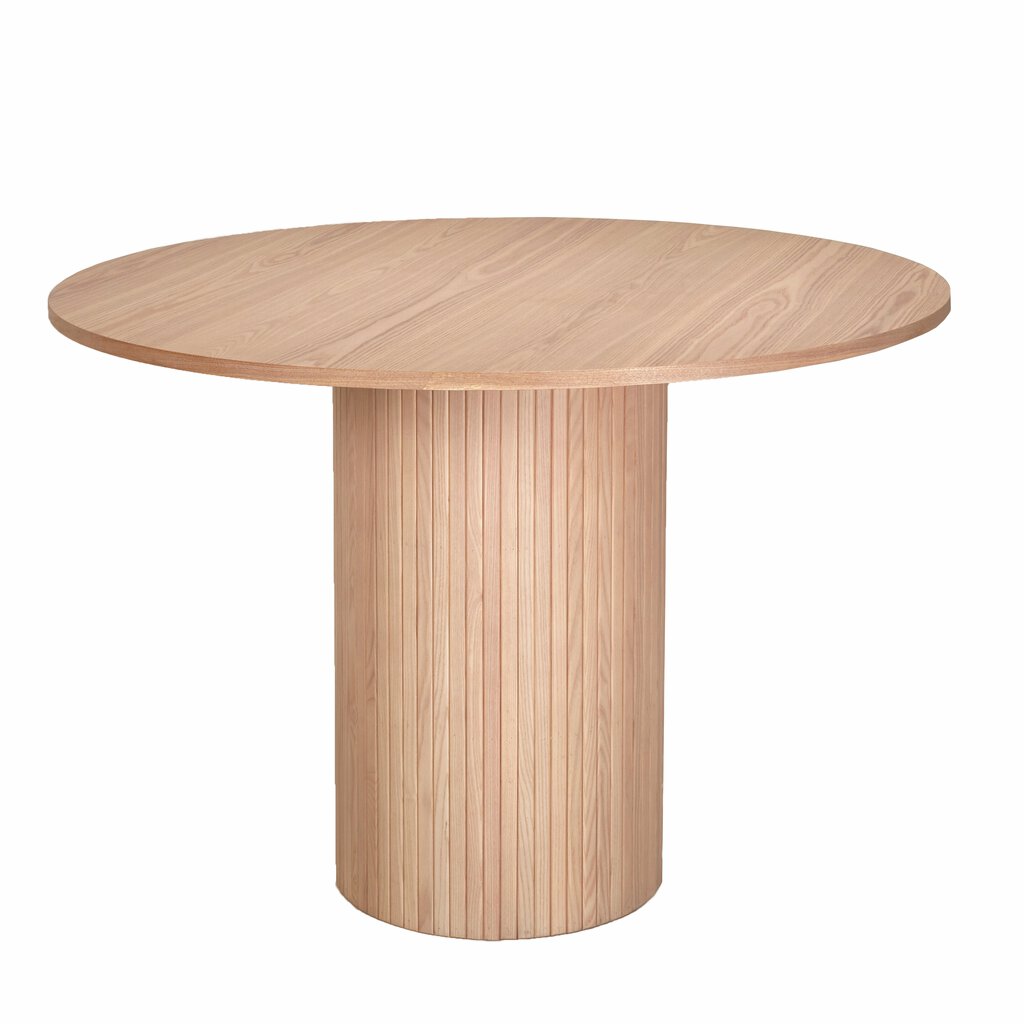 Holmen, Padova - Matbord, vitkalkad askfanér, D110 H75 cm