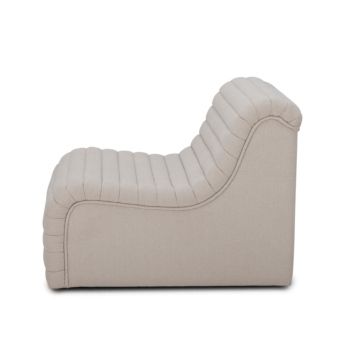 Bloomingville, Allure Lounge Chair, Nature, Polyester