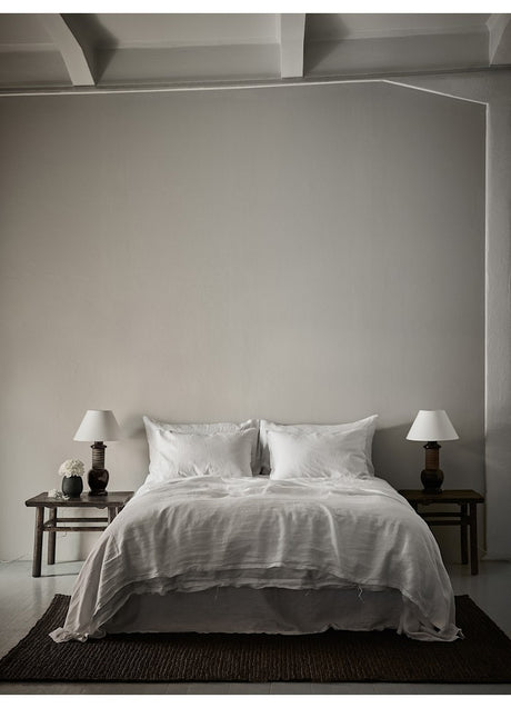Påslakan linne white, 240x220 cm