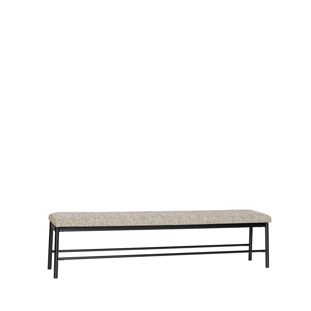 Hübsch, Long Bänk Ljusgrön Melerad 182 cm