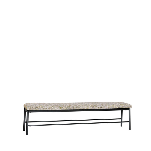 Hübsch, Long Bänk Ljusgrön Melerad 182 cm
