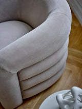 Bloomingville, Joel Lounge Chair, grå, polyester