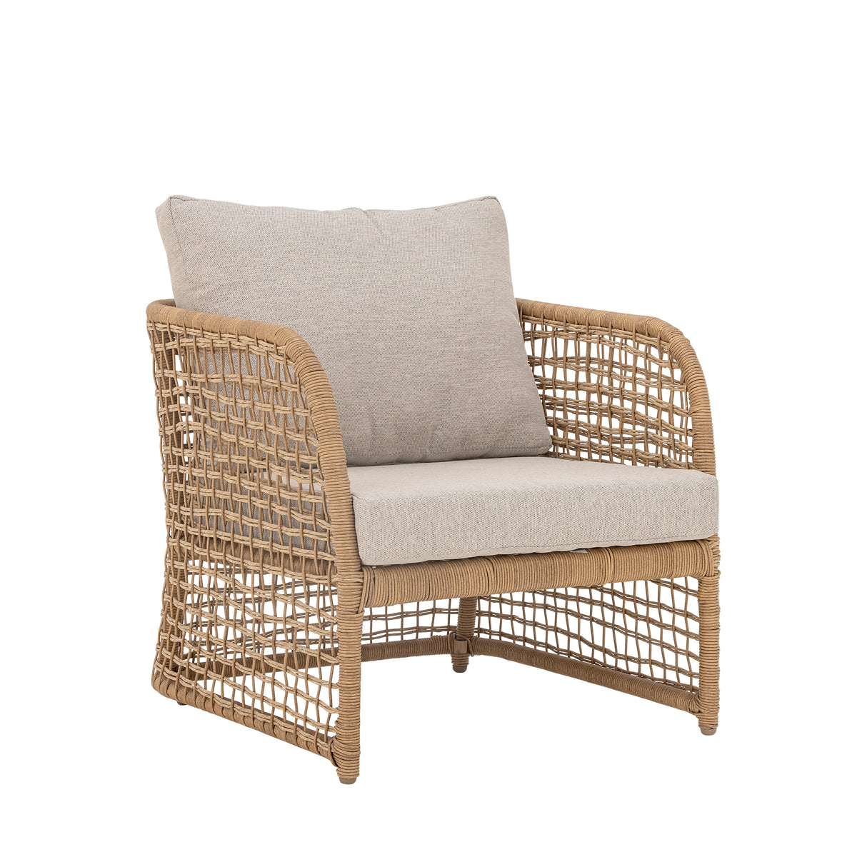 Bloomingville, Penzano Lounge Chair, Nature, Polyrattan