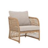 Bloomingville, Penzano Lounge Chair, Nature, Polyrattan