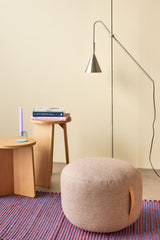 Hübsch, Mochi Sittpuff Brun Ø50 cm