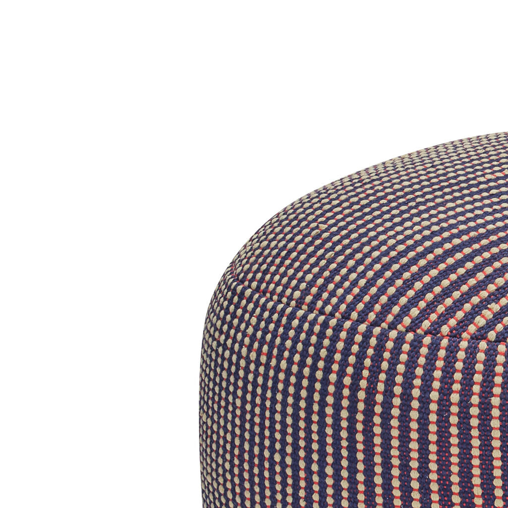Hübsch, Mochi Sittpuff Blå/Flerfärgad Ø75 cm