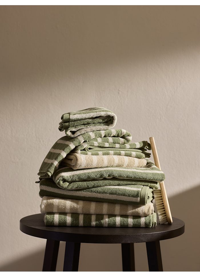 Bonnie badhandduk green, 70x140 cm