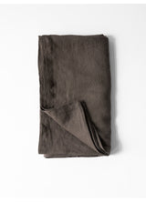 Underlakan linne taupe, 270x270 cm