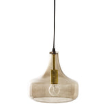 Bloomingville, Yuser pendellampa, brun, glas