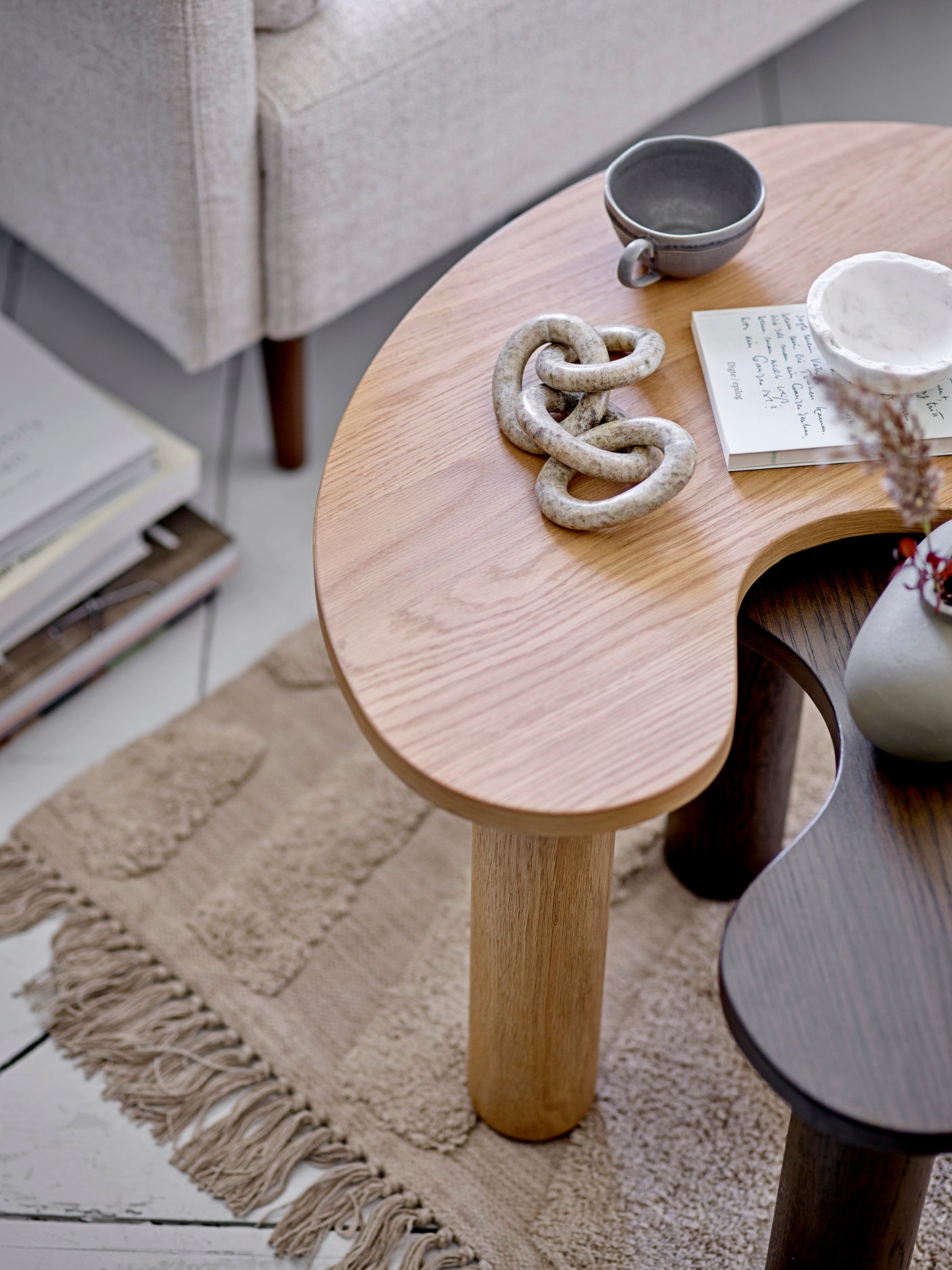 Bloomingville, Luppa Coffee Table, Natur, Gummiträ