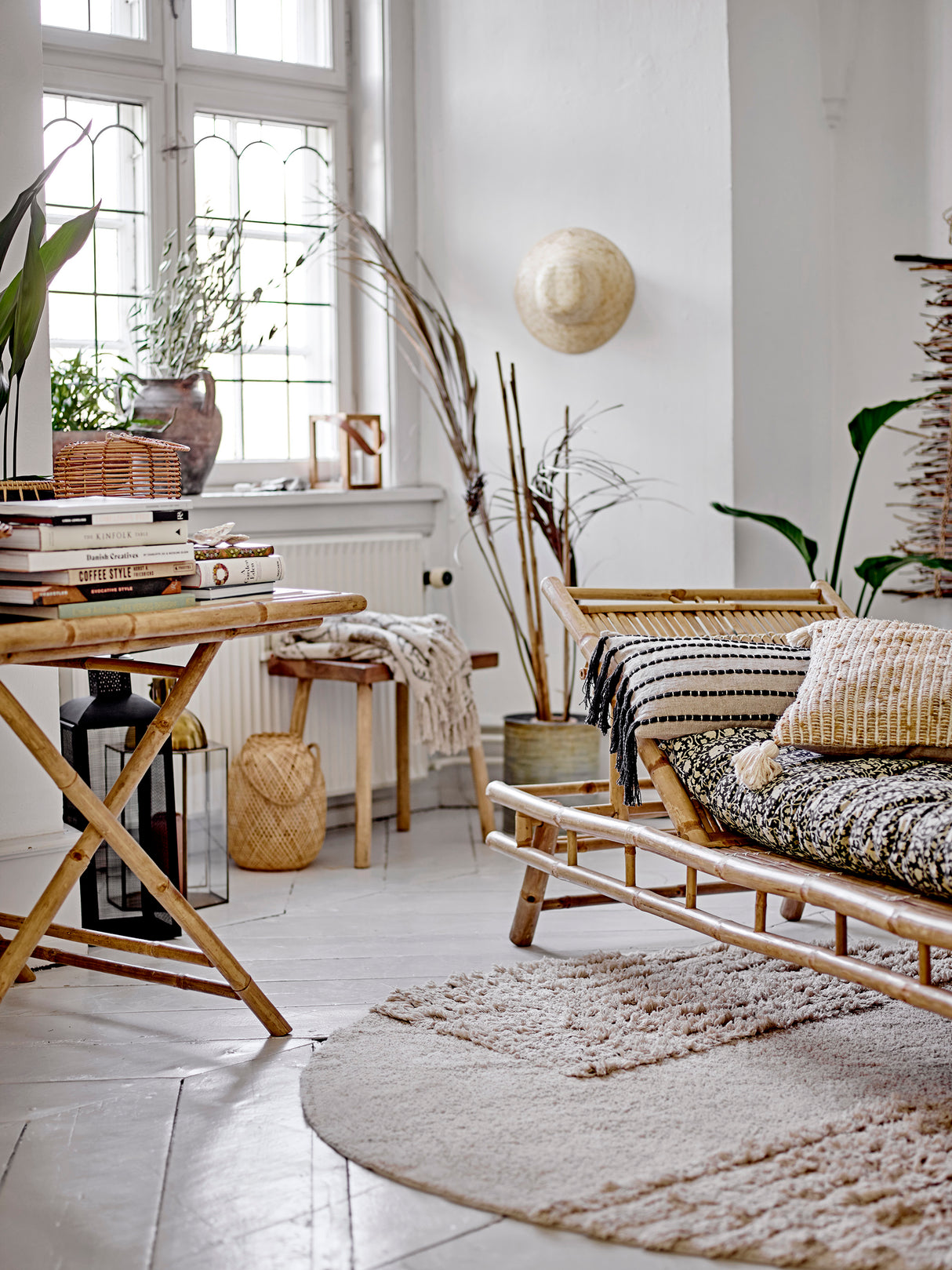 Bloomingville, Sole Daybed, Natur, Bambu