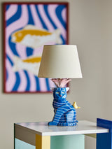 Bloomingville Eri bordslampa, multi, stengods (set om 2)