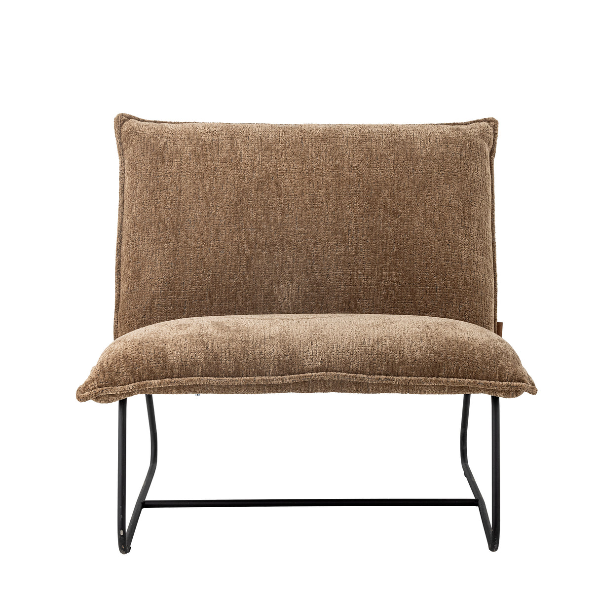 Bloomingville, Cape Lounge Chair, brun, återvunnen polyester