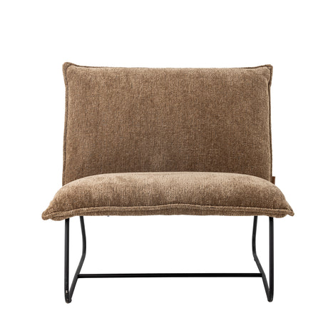 Bloomingville, Cape Lounge Chair, brun, återvunnen polyester