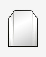 Nordal, SKYLARK spegel i järn 102×82 cm, S – svart