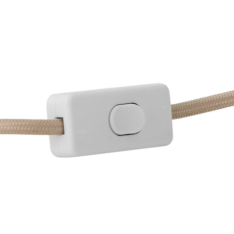 Bloomingville, Emmie Bordslampa, vit, polyester