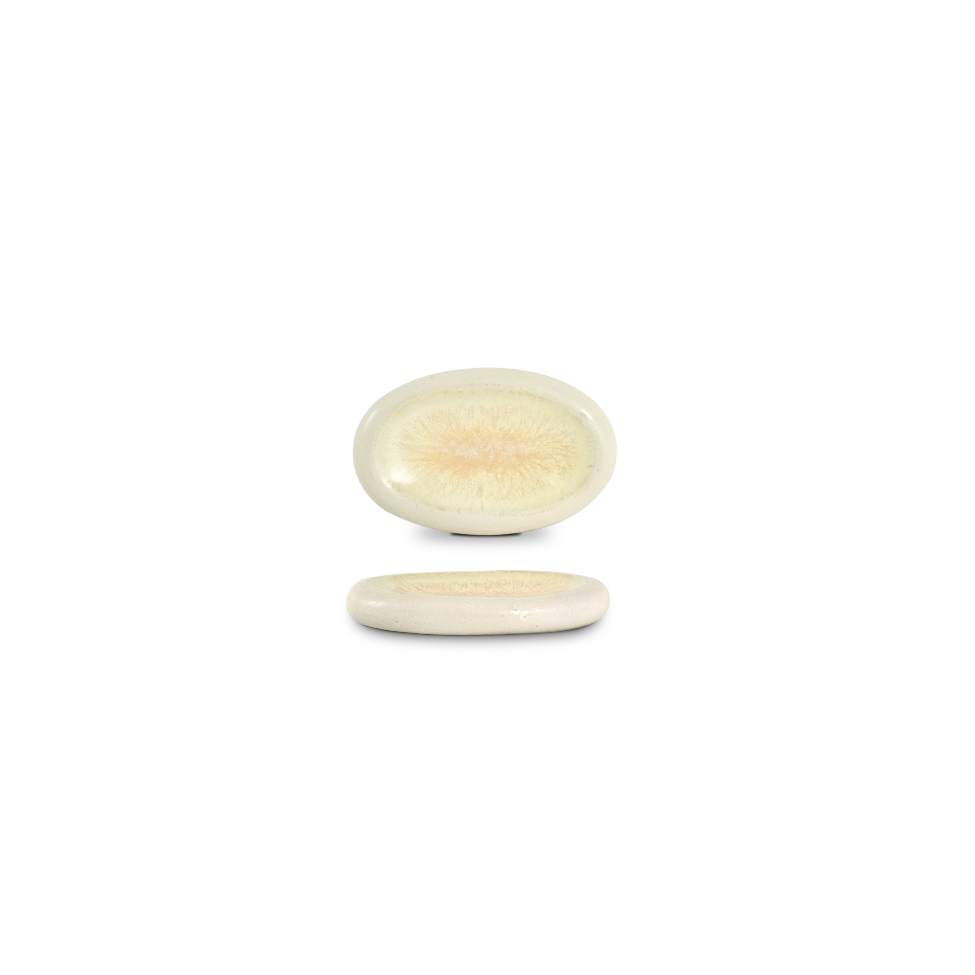 Quartzo opala - mini fat (set om 6)