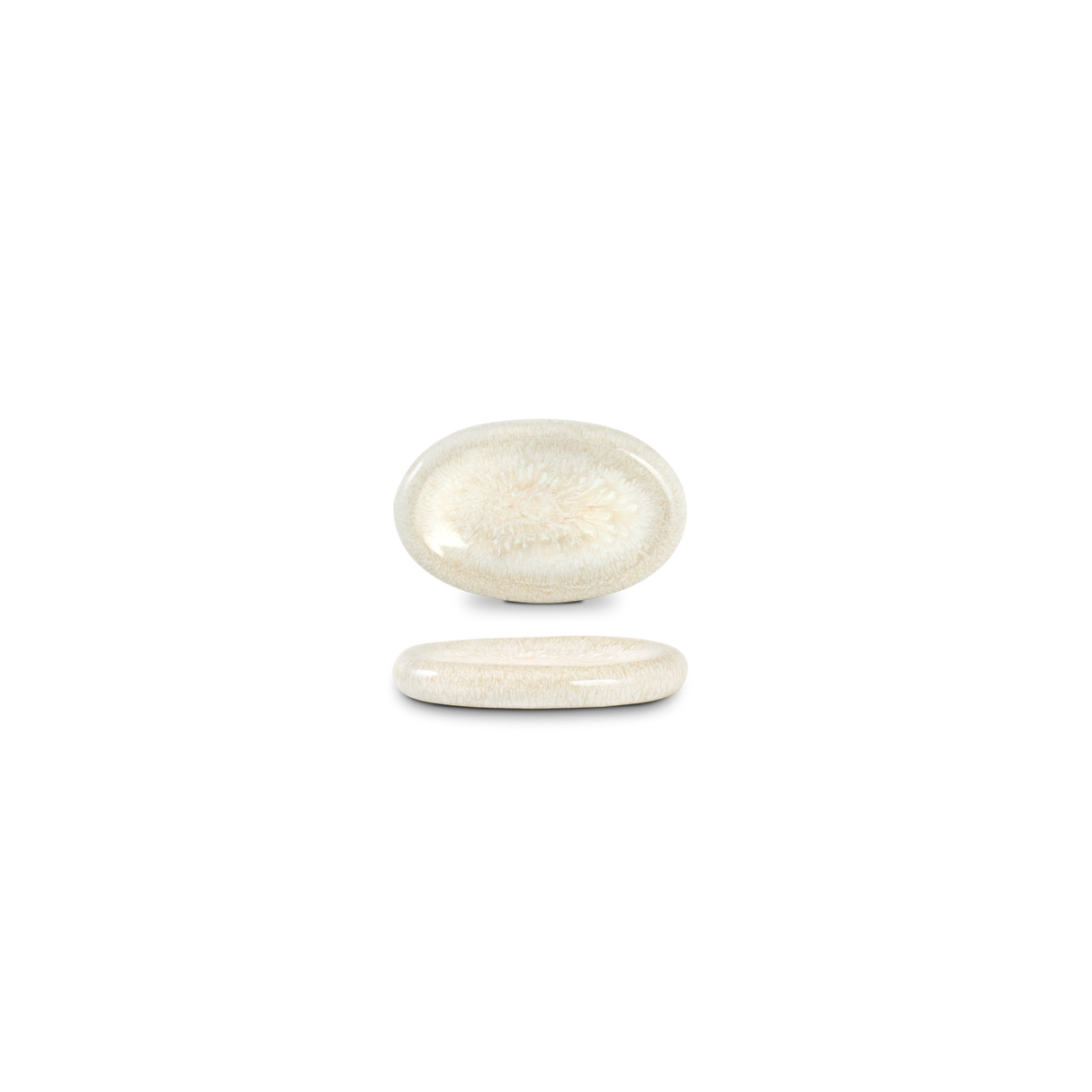 Quartzo cristal branco - mini fat (set om 6)