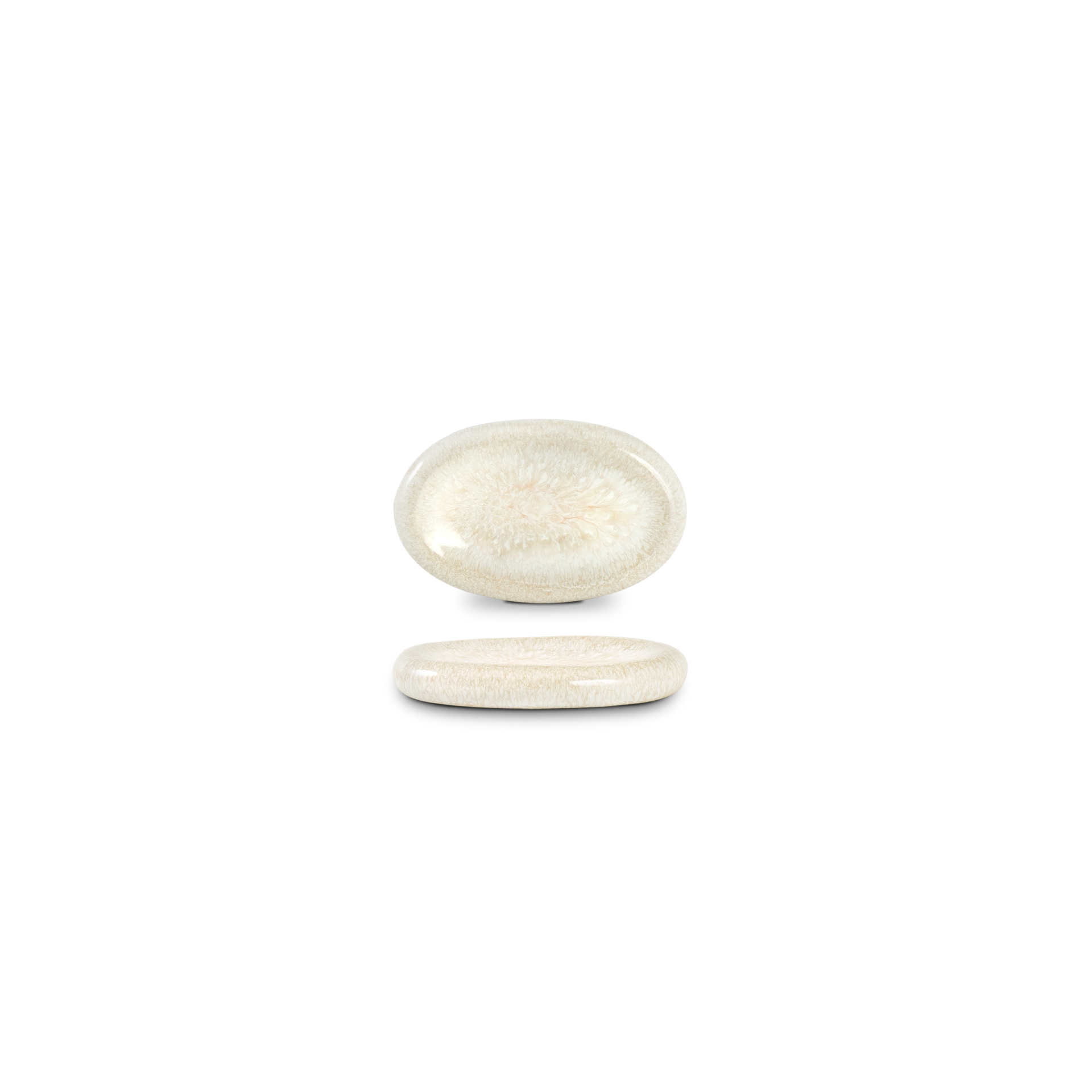 Quartzo cristal branco - mini fat (set om 6)
