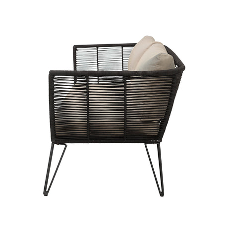 Bloomingville, Mundo Soffa, Svart, Metal