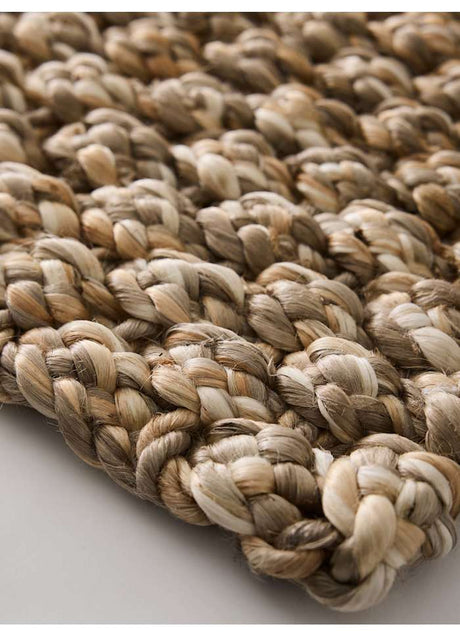 Braided jute dörrmatta multi colour, 45x75 cm