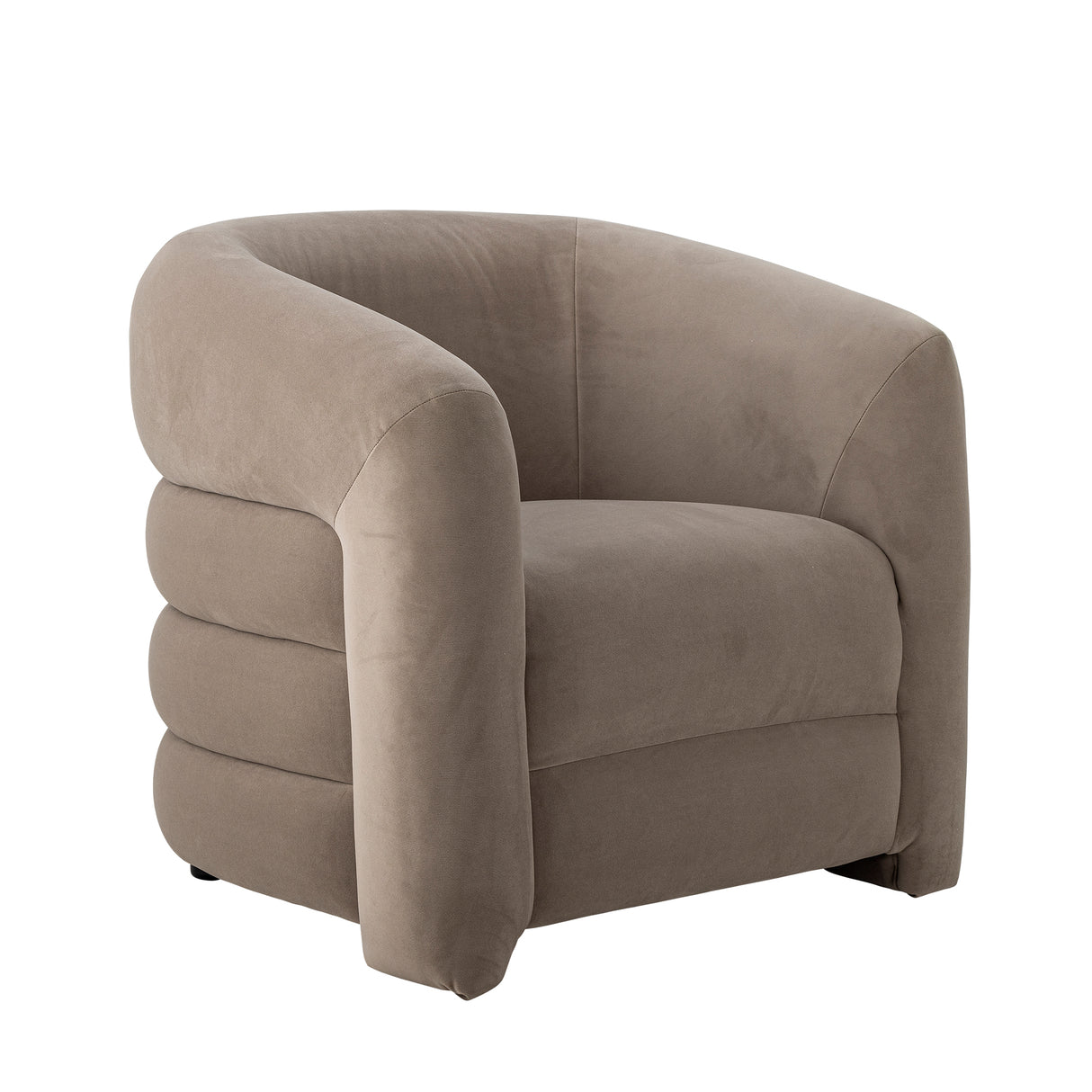 Bloomingville, Joel Lounge Chair, grå, polyester