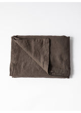 Bordsduk linne taupe, 145x330 cm