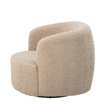 Bloomingville, Bocca Lounge-stol, Natur, Polyester