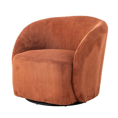Bloomingville, Pradi Lounge Chair, Orange, Polyester
